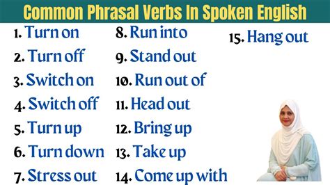 15 Common Phrasal Verbs In Spoken English Phrasal Verbs To Use Every