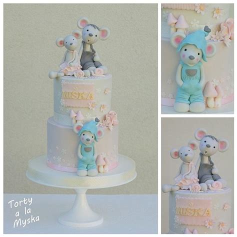 Mice Decorated Cake By Myska Cakesdecor