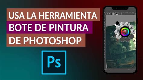 Cómo Usar la Herramienta Bote de Pintura de Photoshop Fácil y Rápido