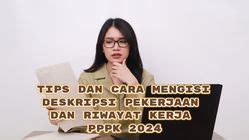 Contoh Deskripsi Diri Pppk Guru Sd Karakter Sesuai Dengan Analisis