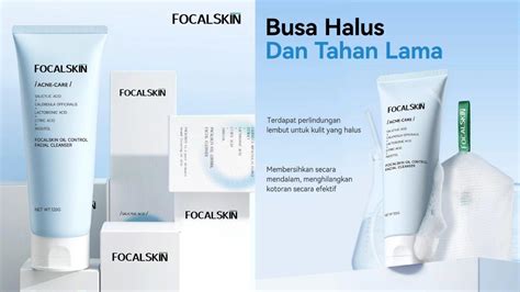 Review Focalskin Oil Control Salicylic Acid Facial Wash Perawatan