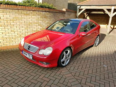 MERCEDES Benz C200 Kompressor Red 2005 In Cambridge Cambridgeshire