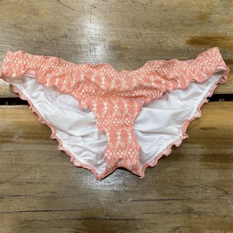 Women S Victoria Secret Cheeky Ruffle Bikini Bottom S Gem