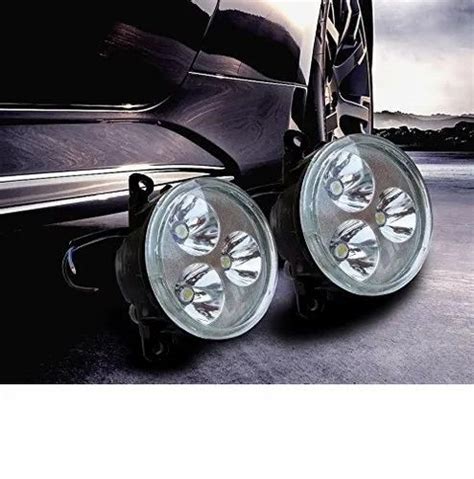 Auto Pearl Warm White Led Drl Fog Lamp Compatible With Cars V At