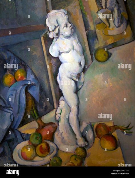 Still Life With Plaster Cupid Paul Cezanne Courtauld Gallery