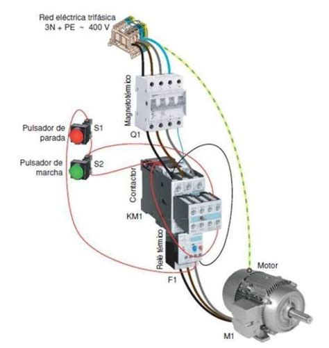 Diagrama De Arranque Y Paro De Un Motor Plc Arranque Paro Pr