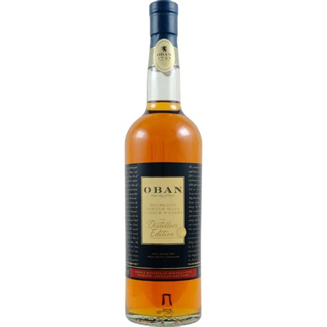 Oban Distiller's Edition Double Matured Single Malt Scotch Whisky ...