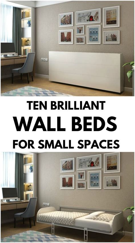 Ten brilliant wall beds for small spaces – Artofit