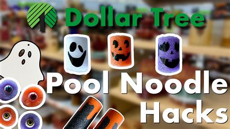 1 Halloween Pool Noodle Hacks Easy Affordable Dollar Tree DIY S