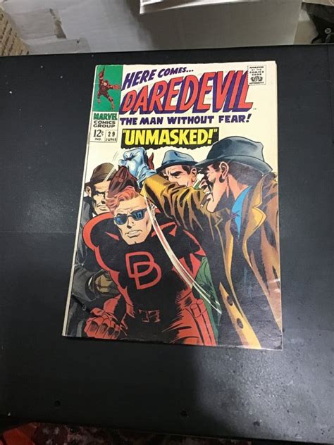 Daredevil The Unmasking St The Boss Vf Oregon Cert Wow