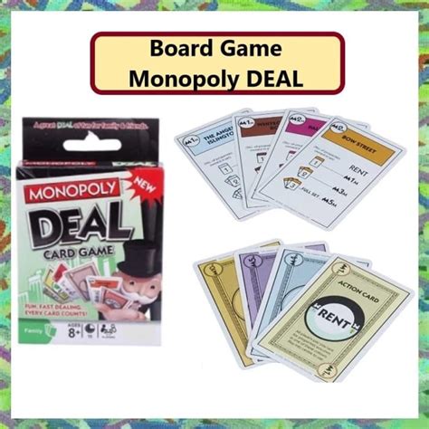 Jual Kartu monopoli mainan Monopoly Deal Card Game Mainan Kartu Board Game Monopoli | Shopee ...