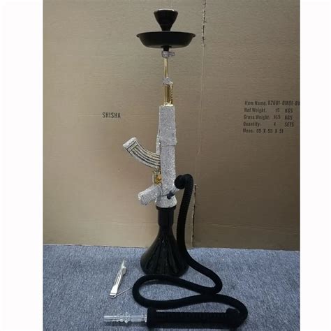 High Quality New Luxury Hookah Gun Shape Ak47 Mob Shisha Hookah With