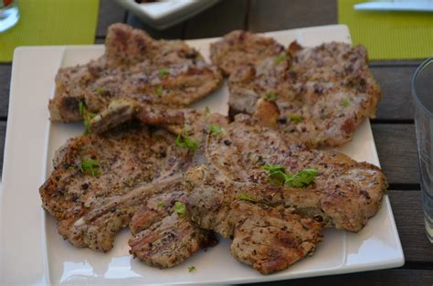 marinade pour côte de veau au barbecue Le Sucré Salé d Oum Souhaib