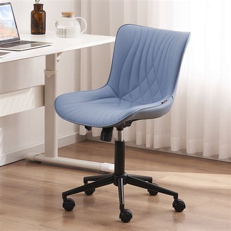 Younike Modern Office Chair With Wheels Adjustable Ergonomic Desk Task