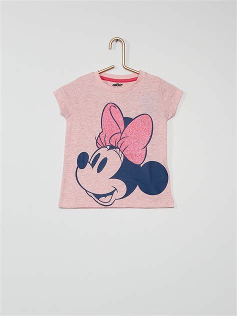 Camiseta Minnie Rosa Kiabi