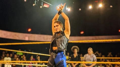 Rhea Ripley Becomes First Ever Wwe Nxt Uk Womens Champion Post Match