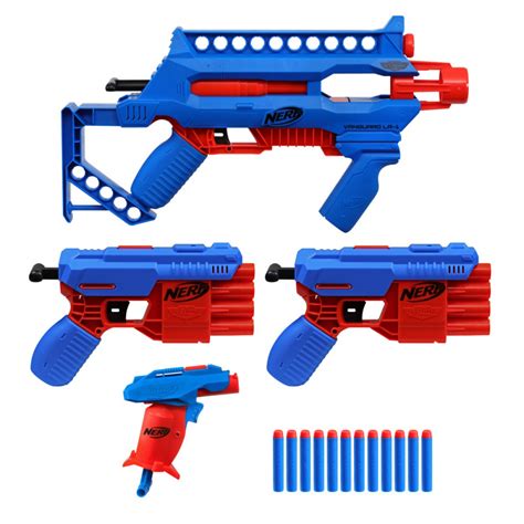 Nerf Alpha Strike Blast Kit Dart Blasting Multi Pack Includes 4