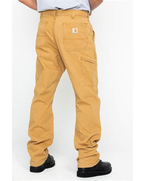 Carhartt Mens Rugged Flex Rigby Double Front Pants Straight Leg Sheplers