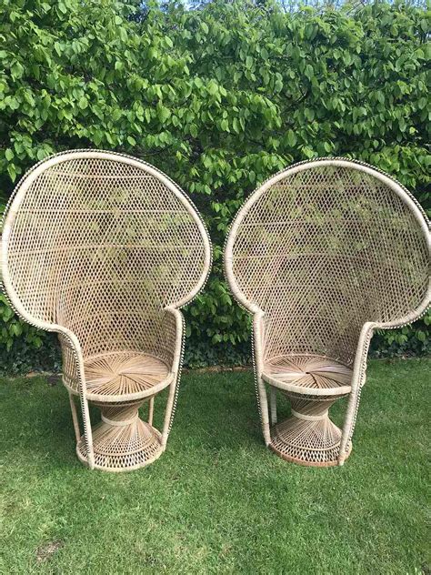 Winterborne Hire And Styling A Pair Of Peacock Chairs Wedding Props