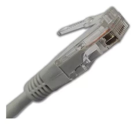 Patch Cord Utp Para Red Cat 6 Cat 6a 2 Metros Gris Lanpro MercadoLibre