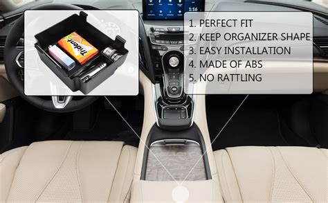 Amazon Tacobro Center Console Organizer Compatible With