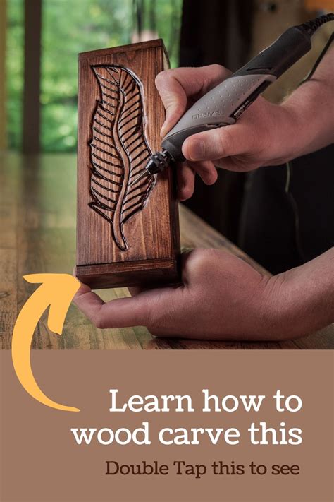 Dremel Carving Project Learn How To Wood Carve Artofit