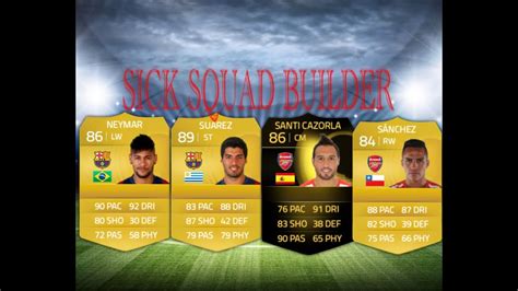 Fifa 15 3 Million Coin Hybrid Squad Builder Liga Bbva And Bpl Ps4 Ft