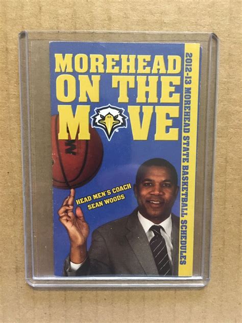 201213 Morehead State Eagles Basketball Pocket ScheduleCoach Sean ...