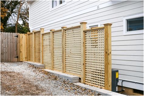 Framed Lattice Fence Lattice Makers