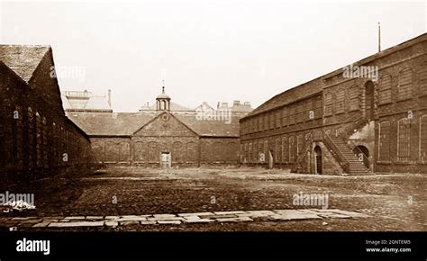 Mixed Cloth Hall Leeds Victorian Period Stock Photo Alamy