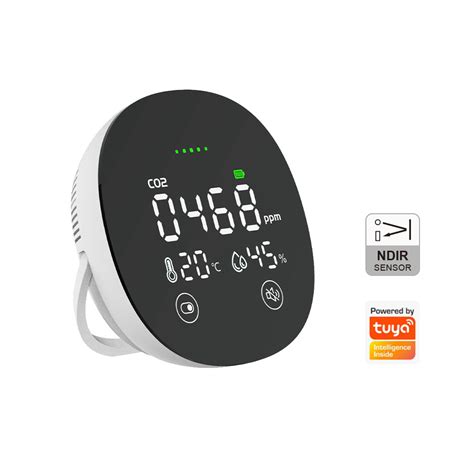 Tuya WiFi CO2 Detector Gas Analyzer Carbon Dioxide Detector Carbon