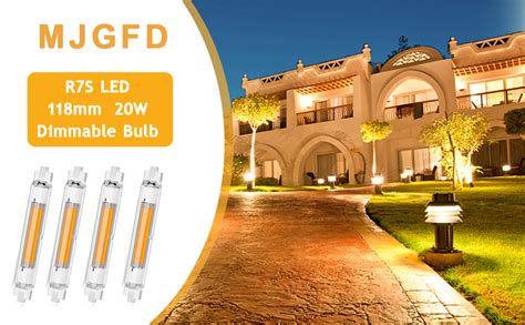 MJGFD R7S LED 78mm Dimmbar 10W Lampen 10W Kaltweiß 6000K R7S LED 78mm