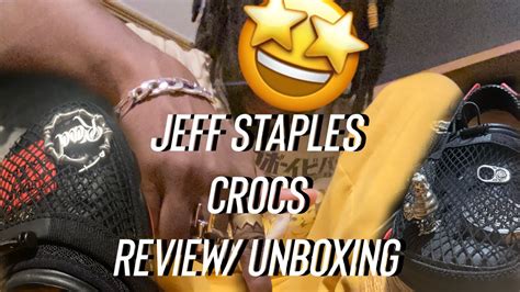 Jeff Staples Homing Pigeon Crocs UNBOXING REVIEW YouTube