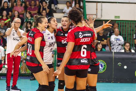 Sesc Flamengo Bate Bras Lia Em Ltimo Jogo Da Primeira Fase Da