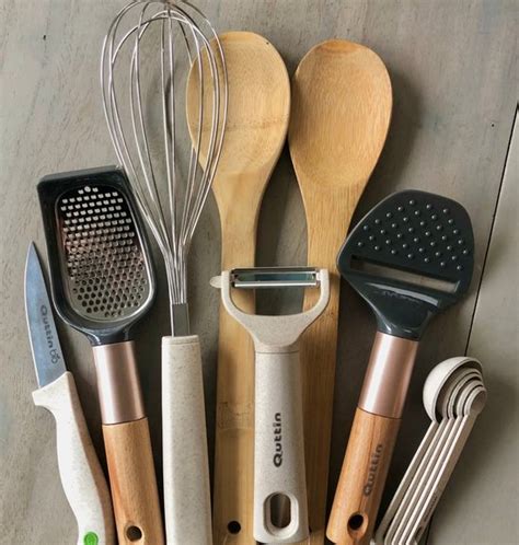 Set de spatules en bambou 5 pièces Bois Spatules Cuisine