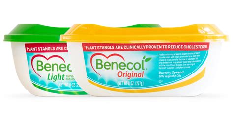 Lower Cholesterol Benecol Buttery Spreads With Plant Stanols