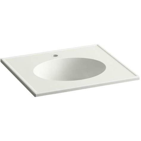 Kohler Ceramic Impressions 25 In Dune Impressions Vitreous China Bathroom Vanity Top At