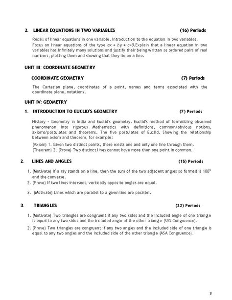 Cbse Class 9 Syllabus 2022 23 Maths Term 1 Term 2