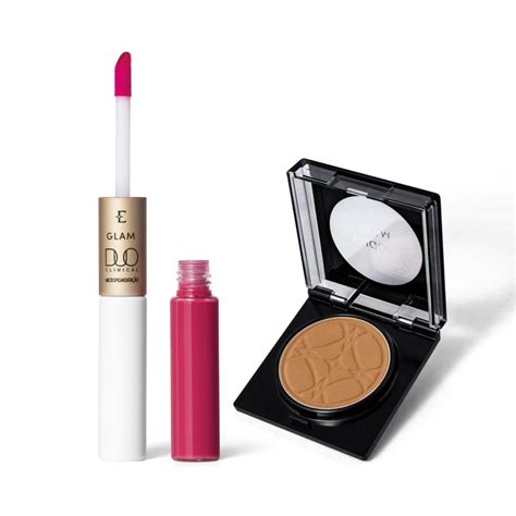 Kit Eudora Glam Duo Clinical Pink Único Brown Fashioned Beleza na Web