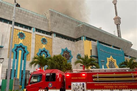 Kubah JIC Terbakar Bagaimana Sejarah Masjid Jakarta Islamic Centre