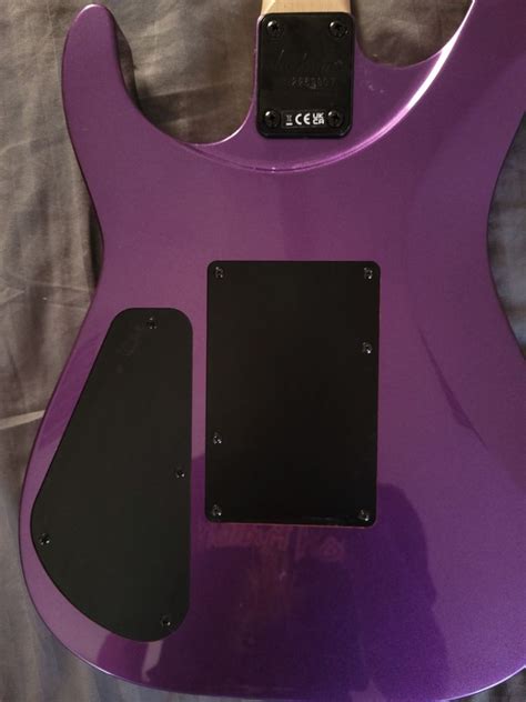 Jackson Js Series Dinky Arch Top Js Ah Pavo Purp