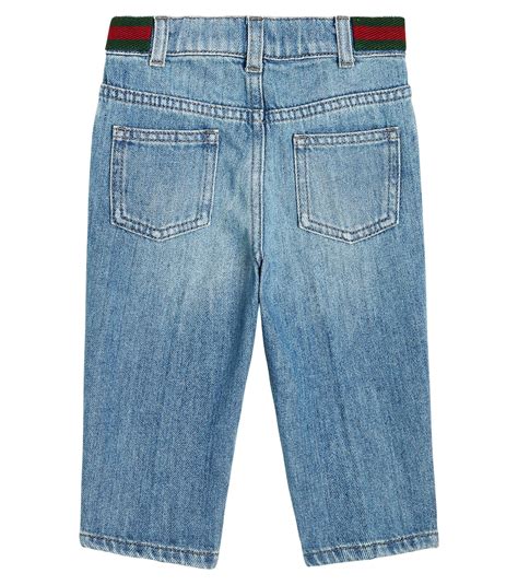 Baby jeans in blue - Gucci Kids | Mytheresa