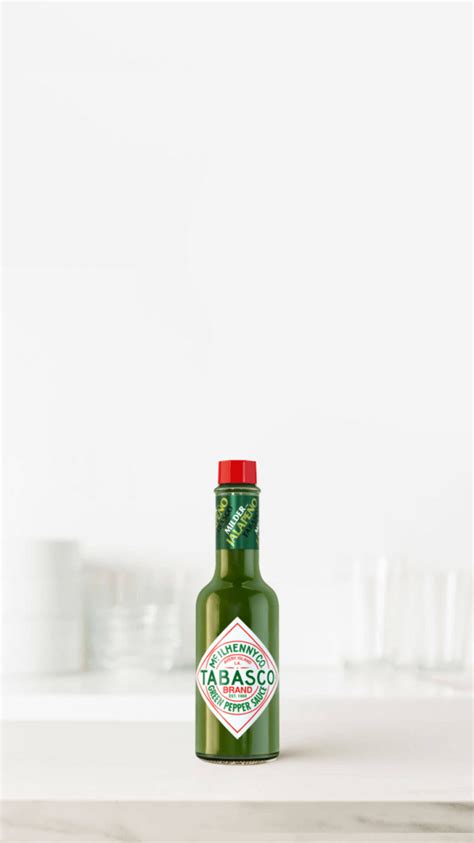 TABASCO Brand Green Jalapeno Sauce Hot Sauce TABASCO Brand