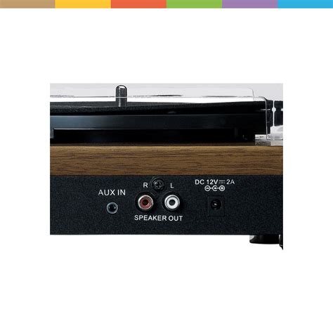 Lenco ls 100wd platenspeler met 2 externe speakers hout – Artofit