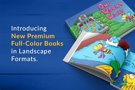 Introducing New Premium Full Color Books In Landscape Formats Self Publishing News For Self