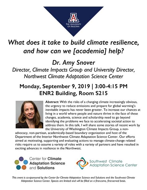 What Does It Take To Build Climate Resilience And How Can We Academia