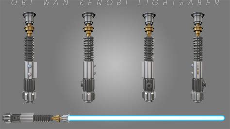 Obi Wan Kenobi Lightsaber Model by SubstanceinMotion on DeviantArt