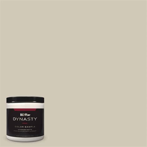 BEHR DYNASTY 8 Oz PPU8 16 Coliseum Marble One Coat Hide Matte Stain