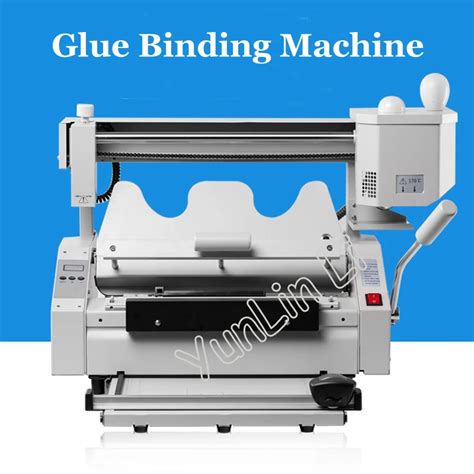 Hot Melt Glue Binding Machine Booklet Maker Desktop Glue Book Binding