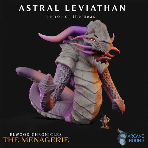 D Printable Astral Leviathan By Arcane Hound